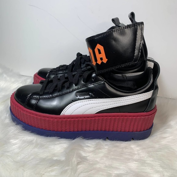 PUMA Fenty x Rihanna Ankle Strap Creeper platform Size 8 US - Picture 10 of 16